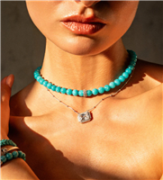 Collana Rue des Mille Donna in Argento Giada GR-035 M1 RH - GR-035 M1 RH